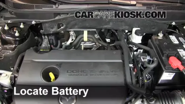 2012 Mazda 6 i 2.5L 4 Cyl. Battery Jumpstart